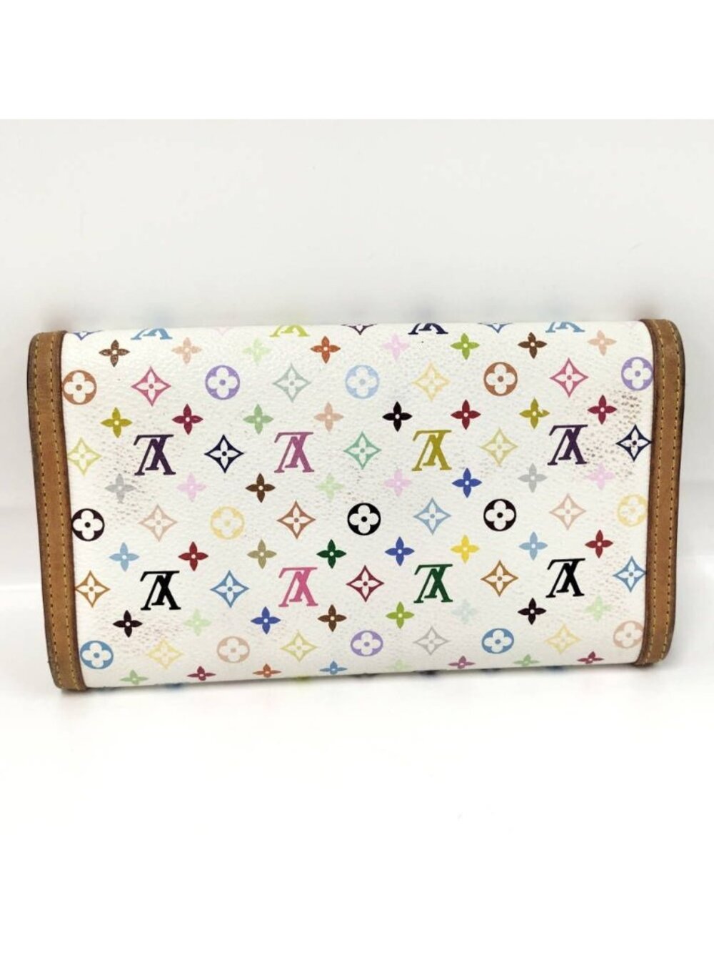 ★SOLD★ Louis Vuitton Porto Tresor International Wallet Monogram Multicolor - Picture 3 of 10